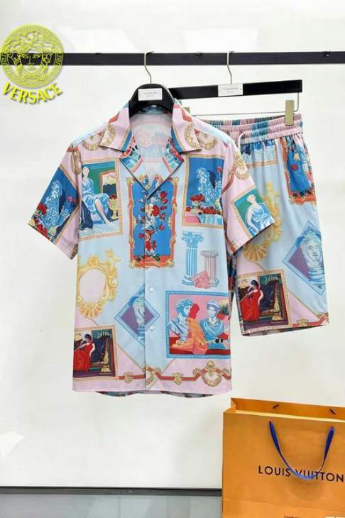 Picture of Versace Shirt Pant Suits _SKUVersaceM-3XL12yh44524779
